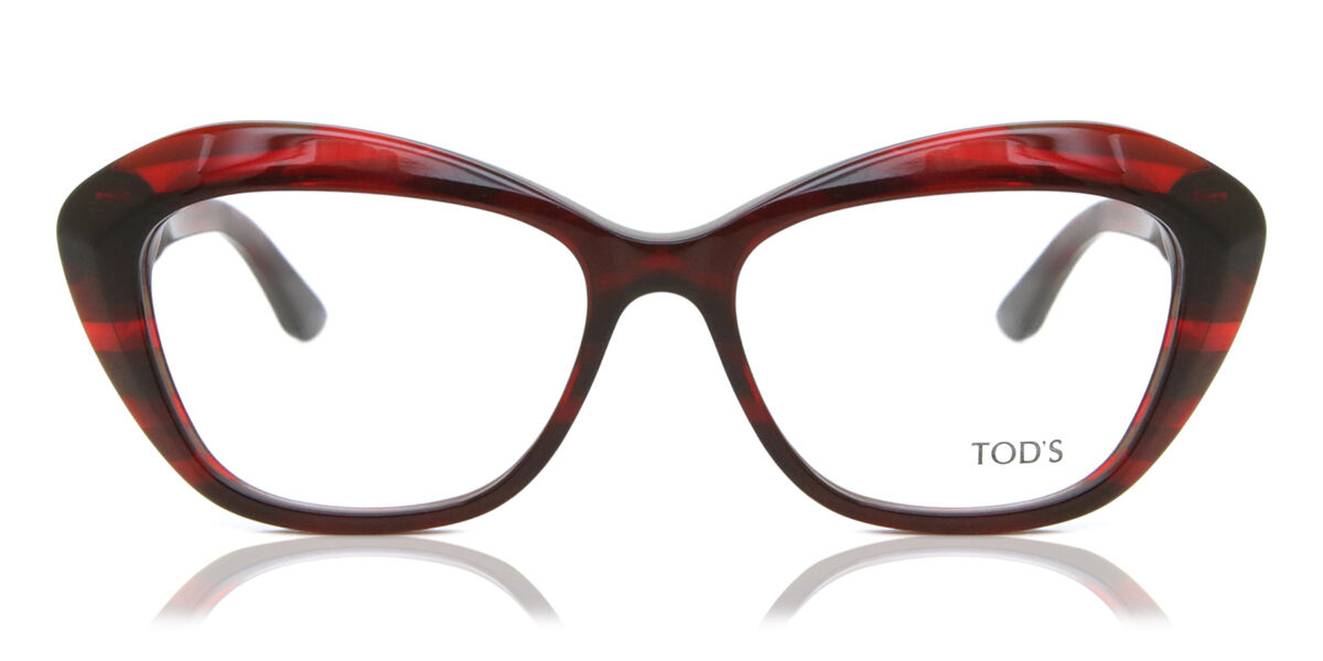 Image of TODS TO5115 071 Óculos de Grau Vermelhos Feminino BRLPT