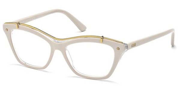 Image of TODS TO5128 074 52 Lunettes De Vue Femme Blanches (Seulement Monture) FR