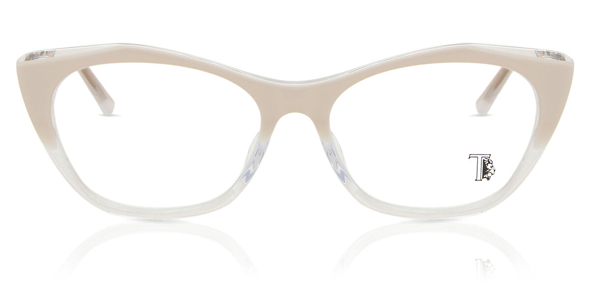 Image of TODS TO5146F Asian Fit 074 Óculos de Grau Cor-de-Rosa Masculino PRT