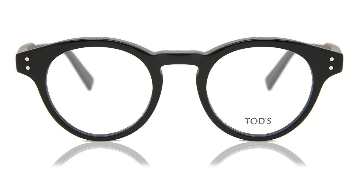 Image of TODS TO5168 005 Óculos de Grau Pretos Masculino PRT