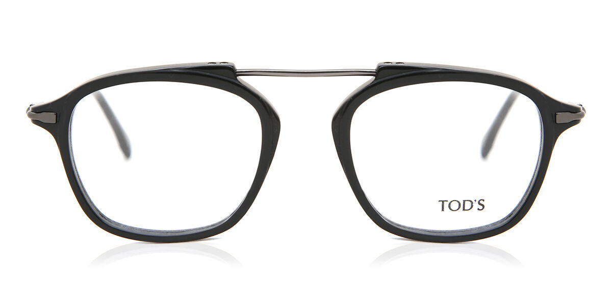 Image of TODS TO5182 001 Óculos de Grau Pretos Masculino BRLPT
