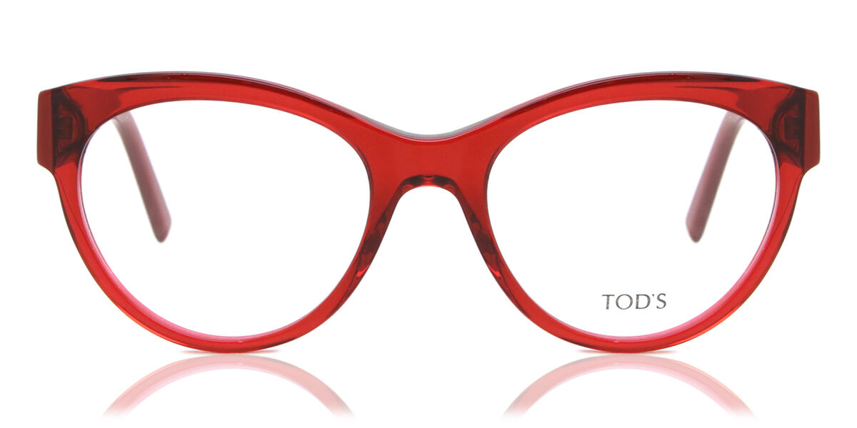 Image of TODS TO5193 066 Óculos de Grau Vermelhos Feminino BRLPT