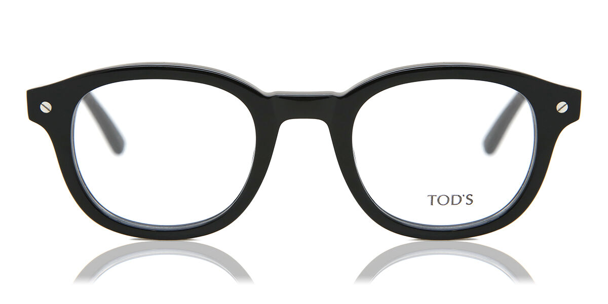 Image of TODS TO5196 001 Óculos de Grau Pretos Masculino BRLPT