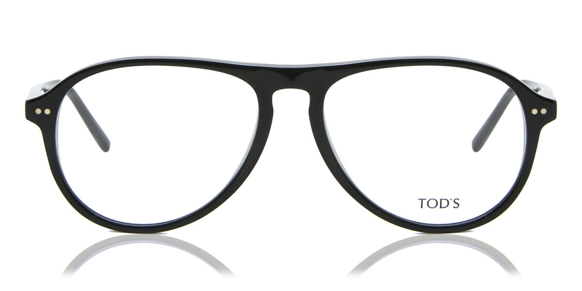 Image of TODS TO5219 001 Óculos de Grau Pretos Masculino BRLPT
