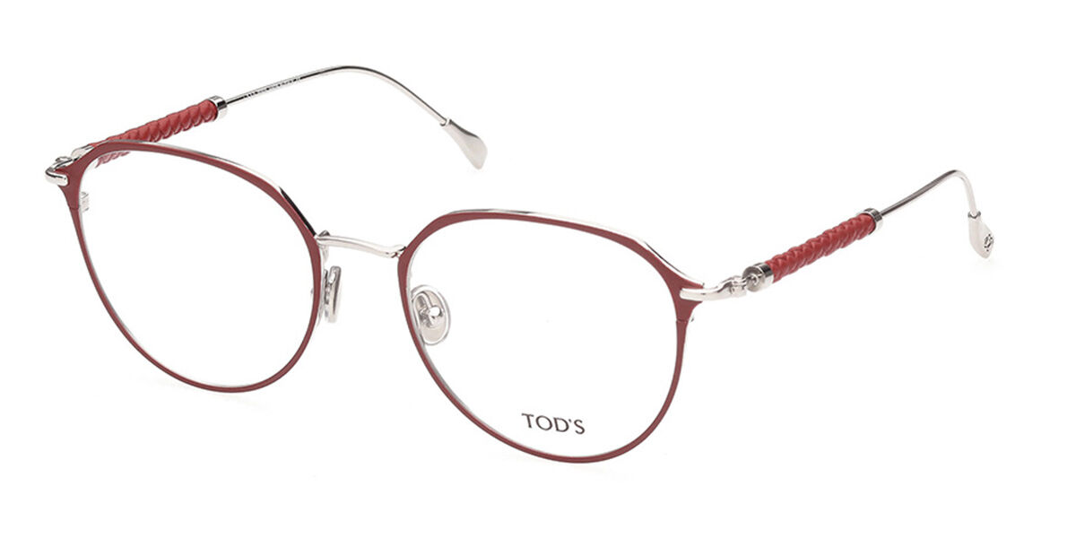 Image of TODS TO5246 067 Óculos de Grau Vermelhos Feminino BRLPT