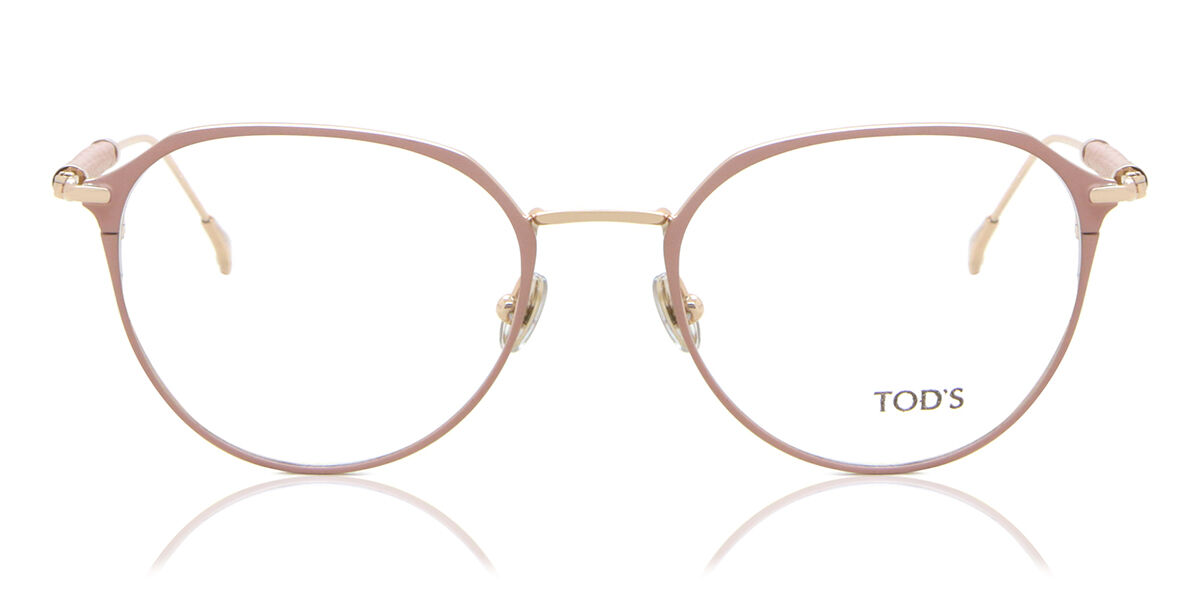 Image of TODS TO5246 073 Óculos de Grau Cor-de-Rosa Feminino BRLPT