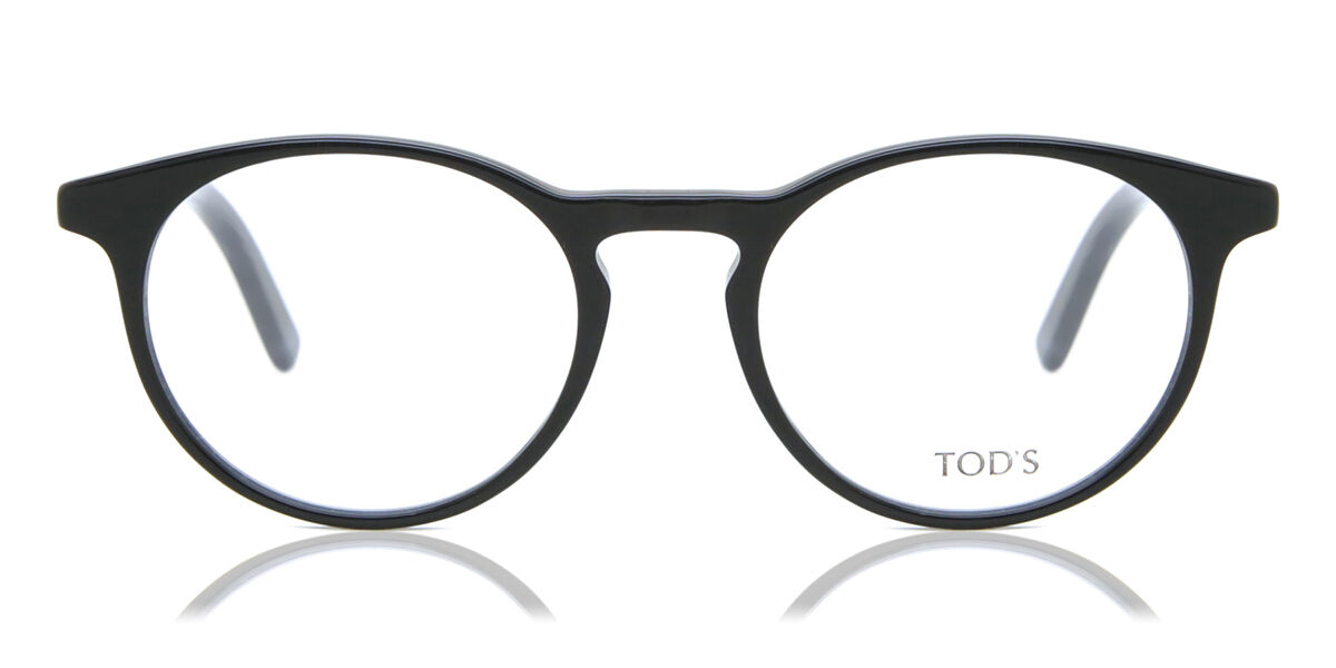 Image of TODS TO5250 001 Óculos de Grau Pretos Masculino BRLPT