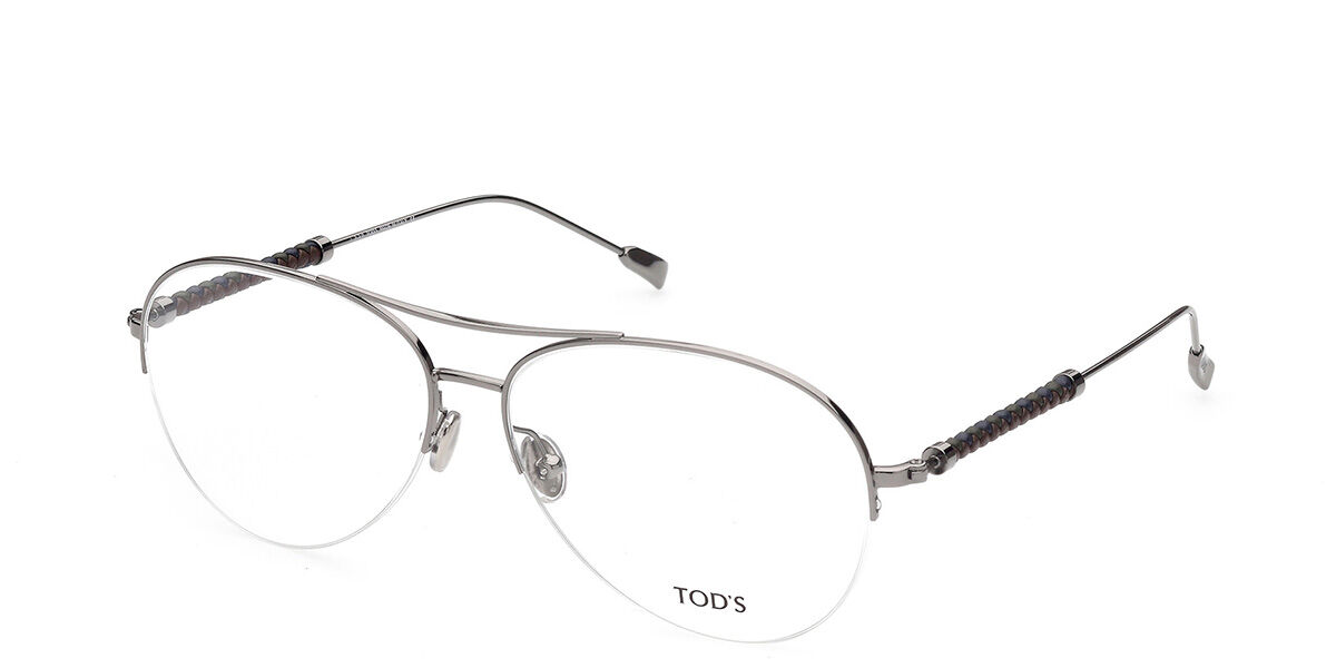 Image of TODS TO5254 012 Óculos de Grau Cinzas Masculino BRLPT