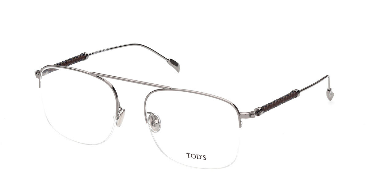 Image of TODS TO5255 008 Óculos de Grau Cinzas Masculino BRLPT