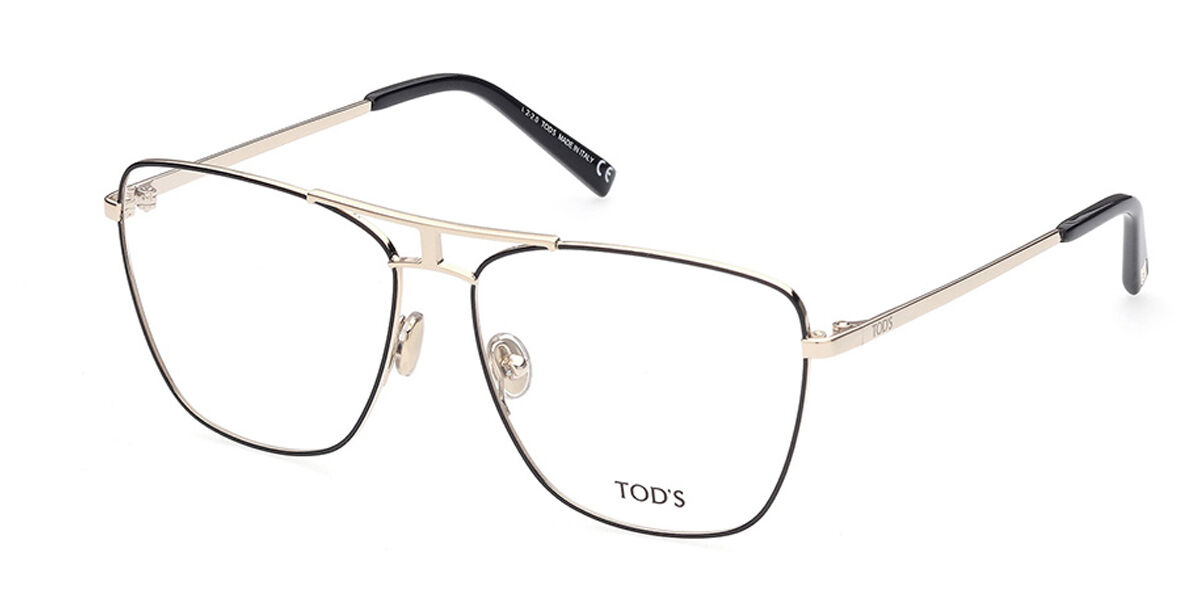 Image of TODS TO5256 001 Óculos de Grau Dourados Feminino PRT