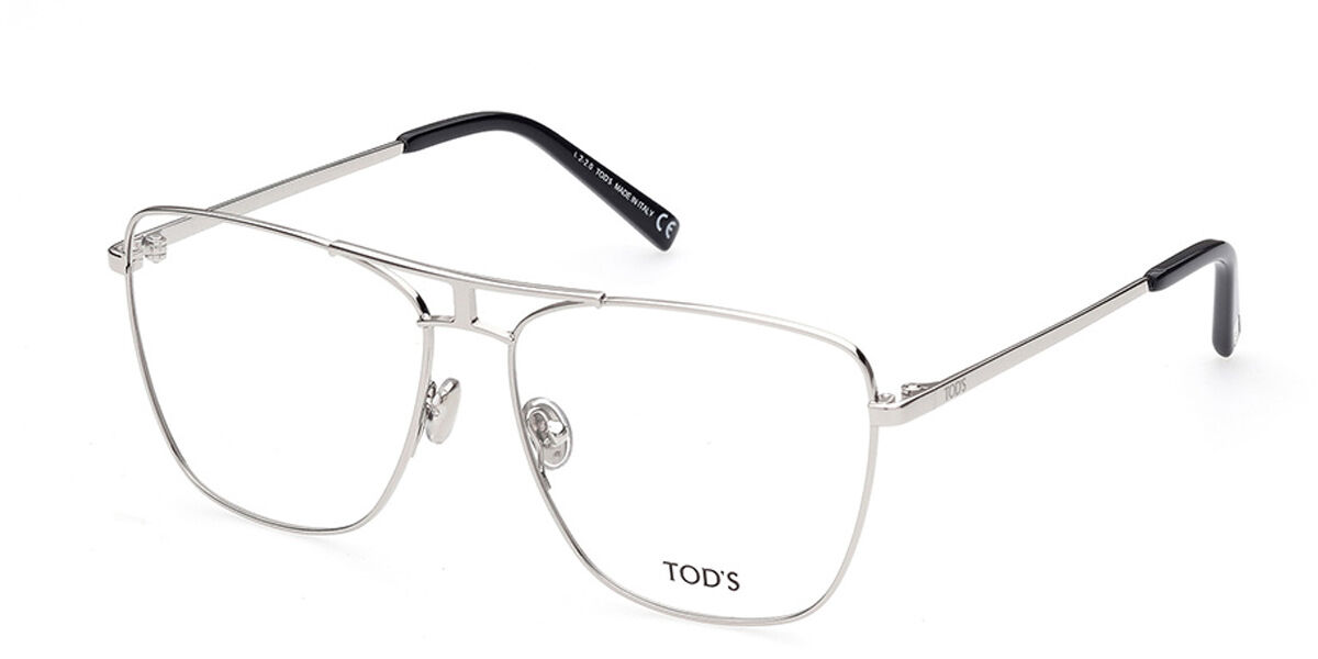 Image of TODS TO5256 016 Óculos de Grau Prata Feminino PRT