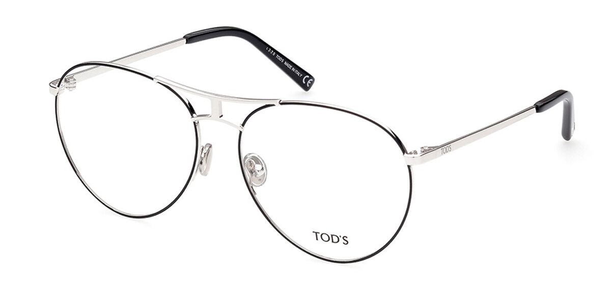 Image of TODS TO5257 001 Óculos de Grau Pretos Feminino BRLPT