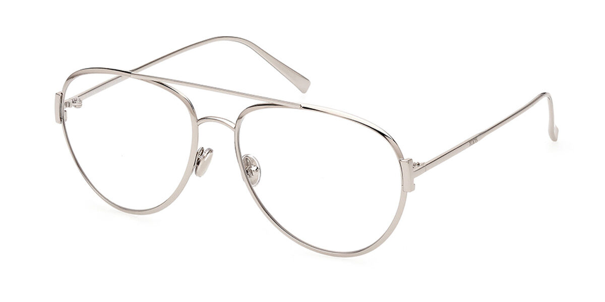 Image of TODS TO5280 016 Óculos de Grau Prata Feminino PRT