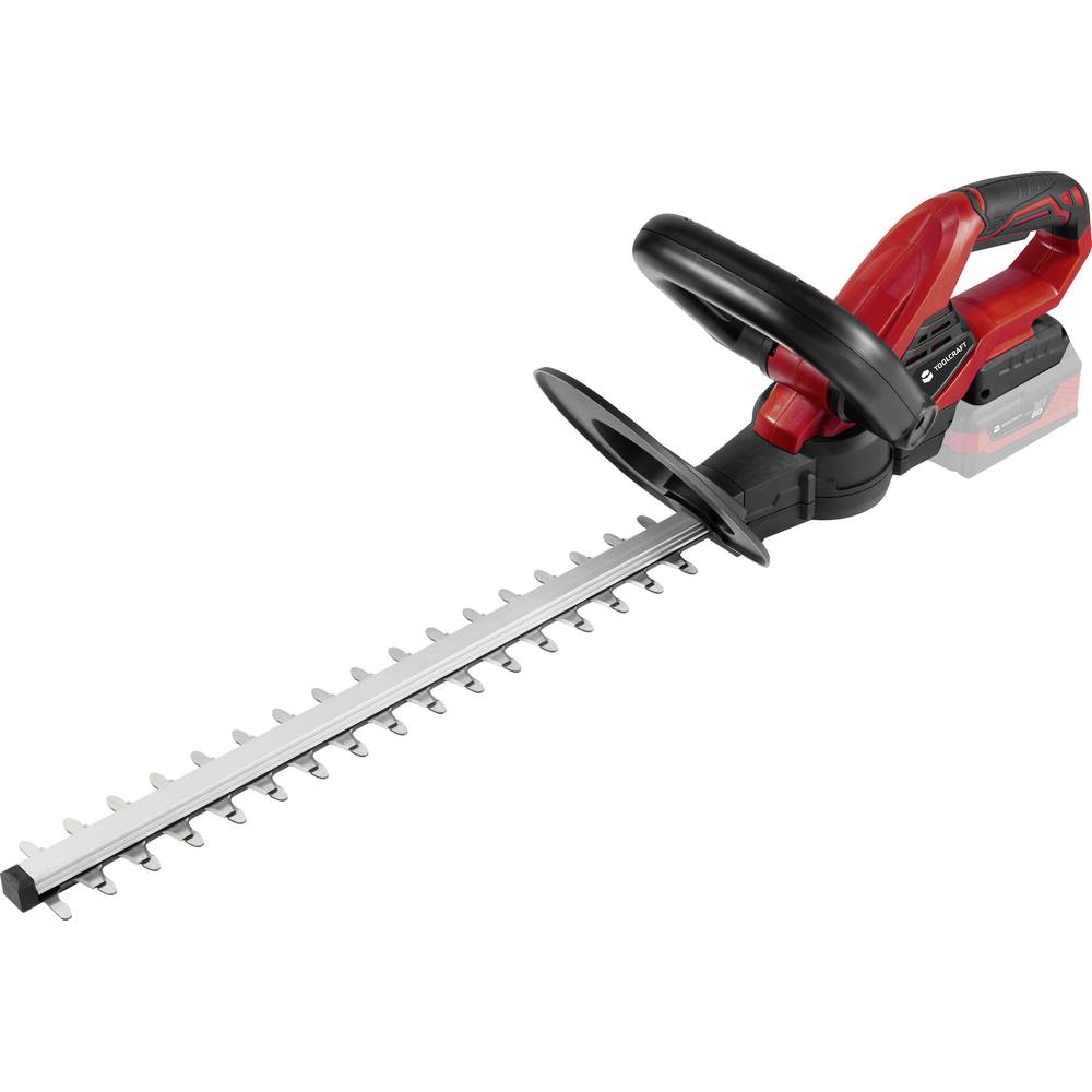 Image of TOOLCRAFT Rechargeable battery Hedge trimmer w/o battery 20 V Li-ion 410 mm
