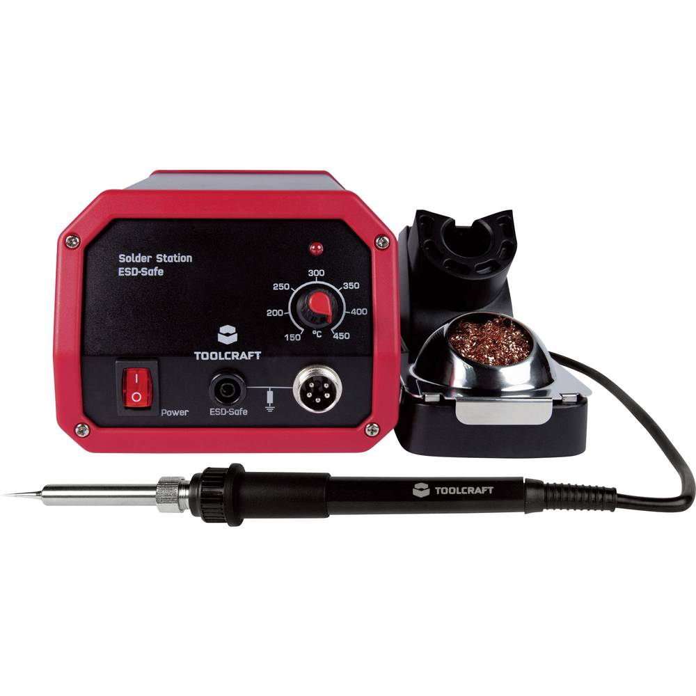 Image of TOOLCRAFT ST-100A Soldering station Analogue 100 W 150 - 450 Â°C + soldering tip