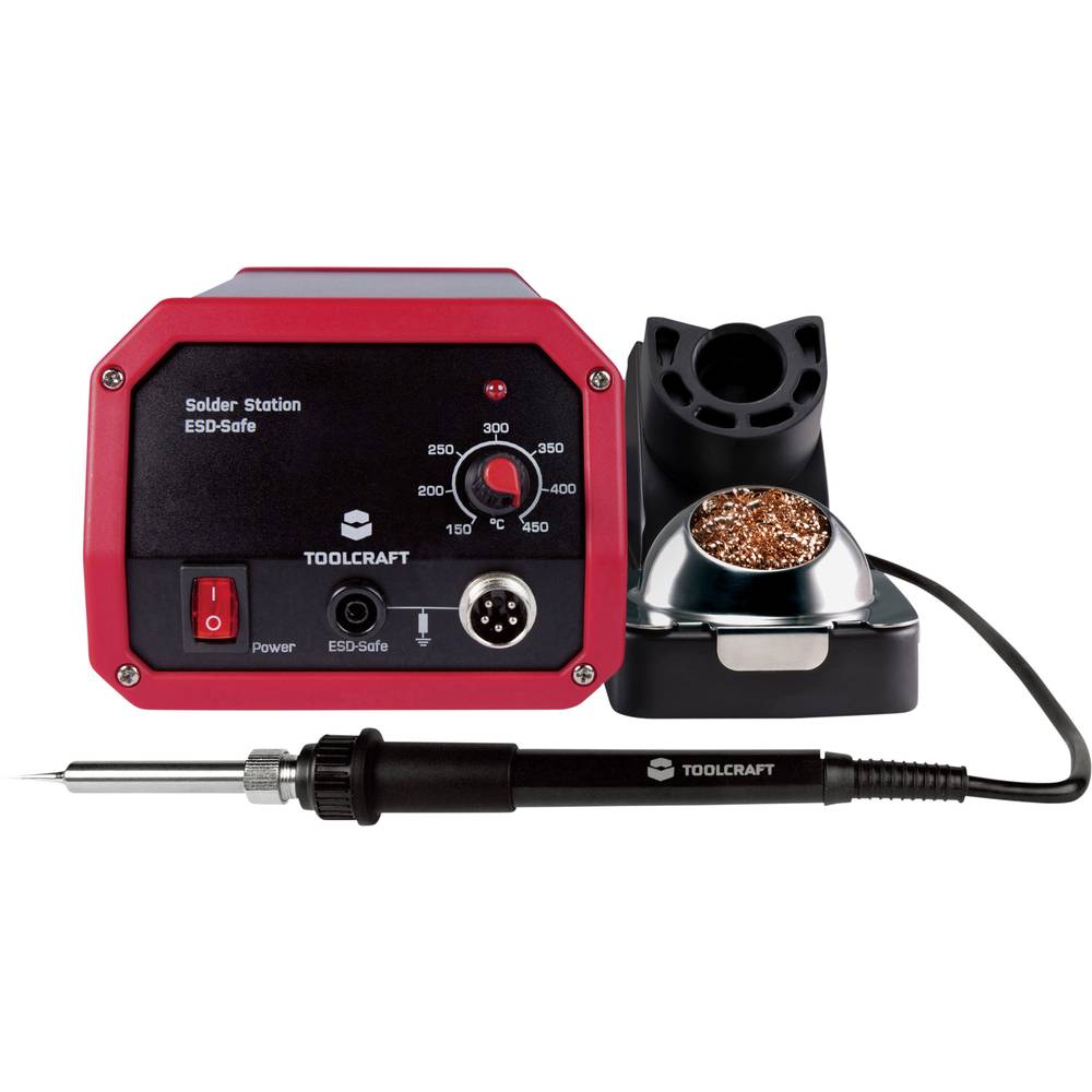 Image of TOOLCRAFT ST-80A Soldering station Analogue 80 W 150 - 450 Â°C + soldering tip