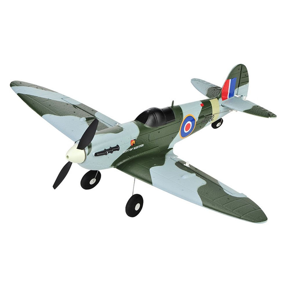 Image of TOP RC HOBBY Mini Spitfire 450mm Wingspan 24GHz 4CH EPP 6-Axis Gyro One-Key U-Turn Aerobatic Scaled Warbird RC Airplane