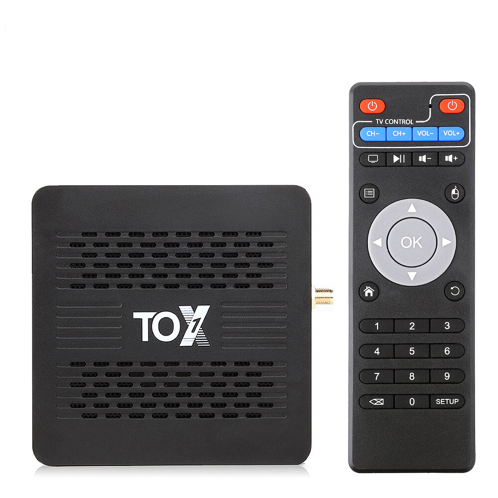 Image of TOX1 S905X3 Smart TV Box Android 90 4G+32GB bluetooth 42 TVBOX with Dual Band WiFi Support OTA 1000M Ethernet 4K Media