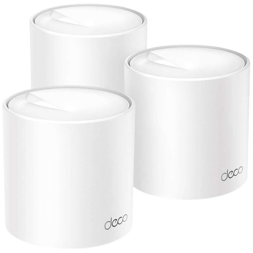 Image of TP-LINK Deco X50 Pack of 3 Mesh network 3000 MBit/s 24 GHz 5 GHz