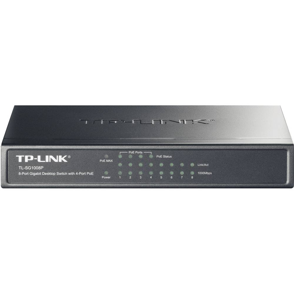 Image of TP-LINK TL-SG1008P Network switch 8 ports 1 GBit/s PoE