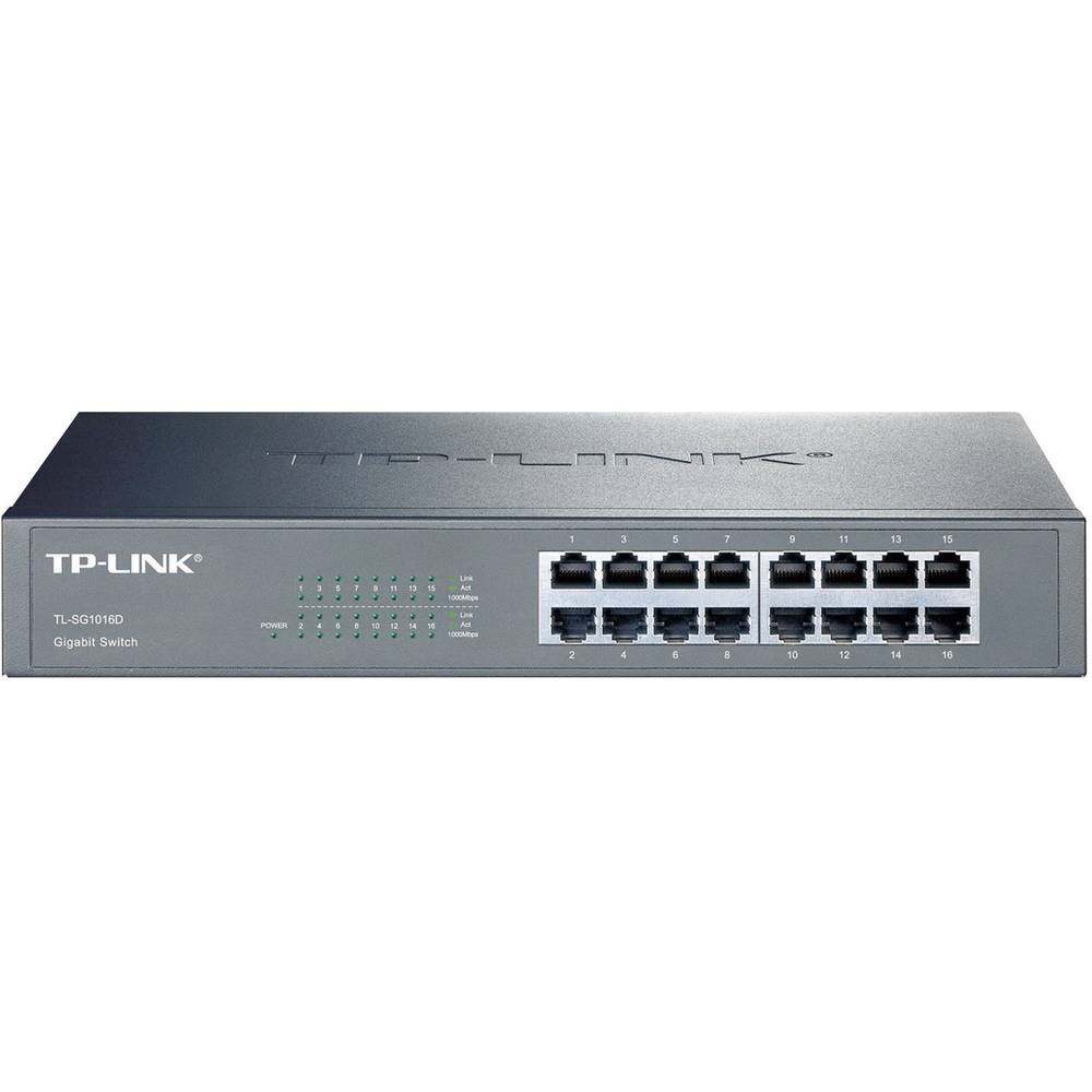 Image of TP-LINK TL-SG1016D Network switch 16 ports 1 GBit/s