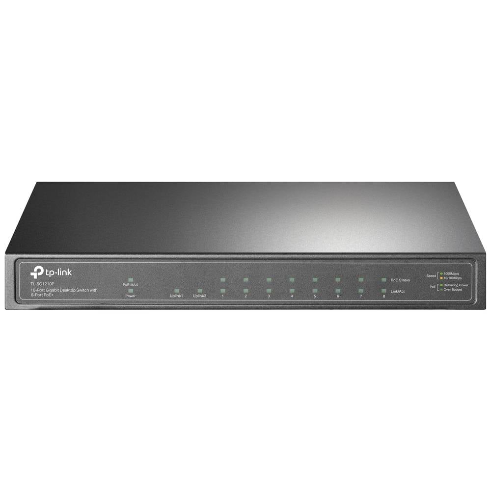 Image of TP-LINK TL-SG1210MP Network switch 9 ports 1 GBit/s PoE