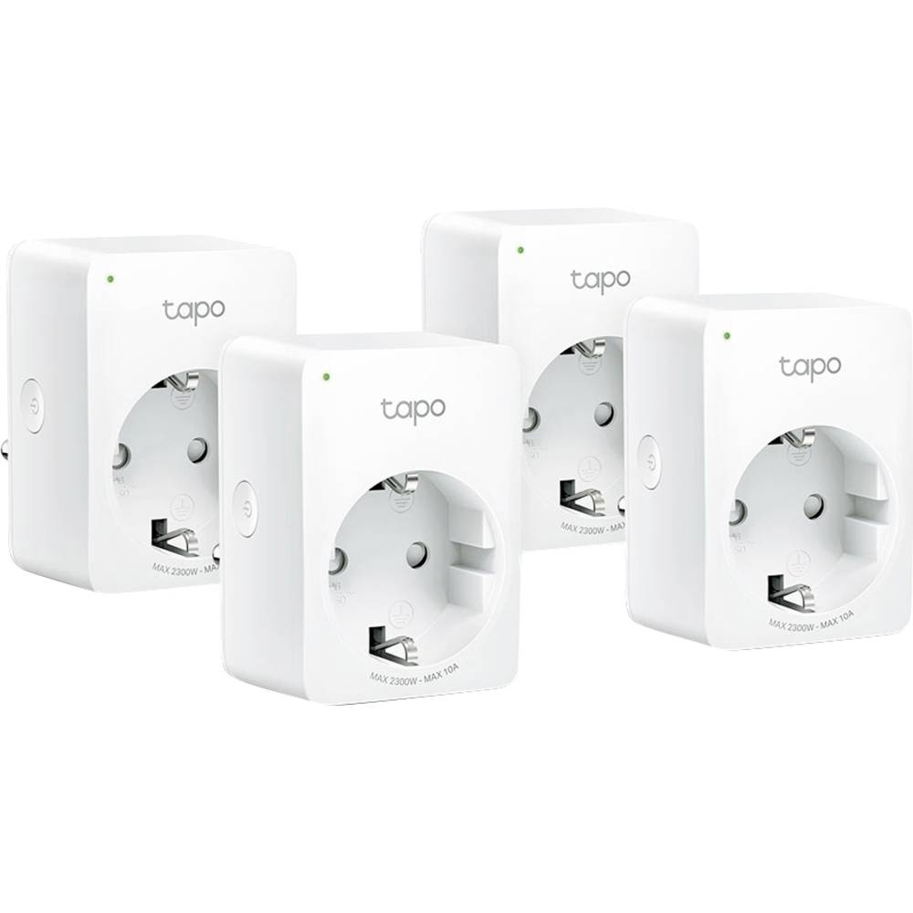 Image of TP-LINK Tapo P100(4-pack) V12 Tapo P100(4-pack) V12 Bluetooth Wireless switch set 4-piece