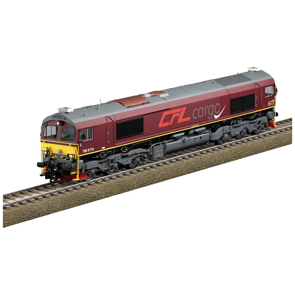 Image of TRIX H0 22698 H0 class 66 diesel locomotive of CFL Cargo