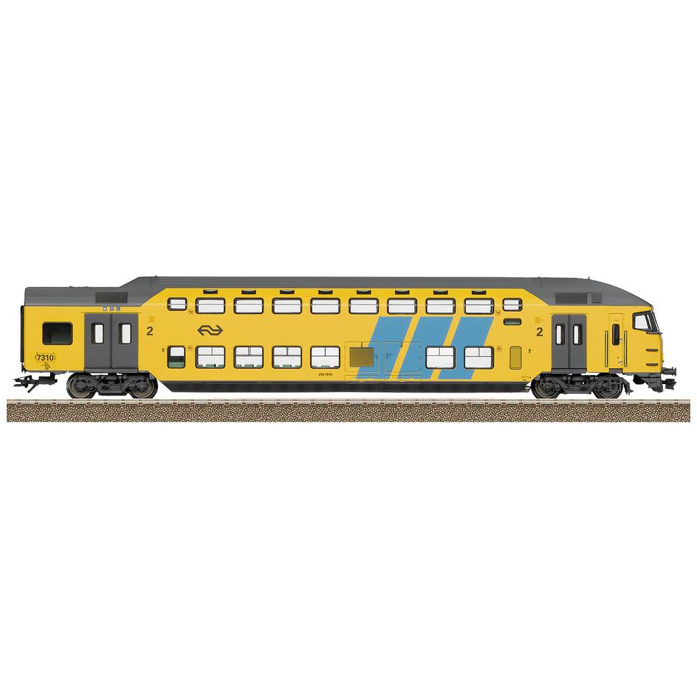 Image of TRIX H0 23279 H0 double-decker control wagon of NS Type DDM2/3-BVK 2nd class