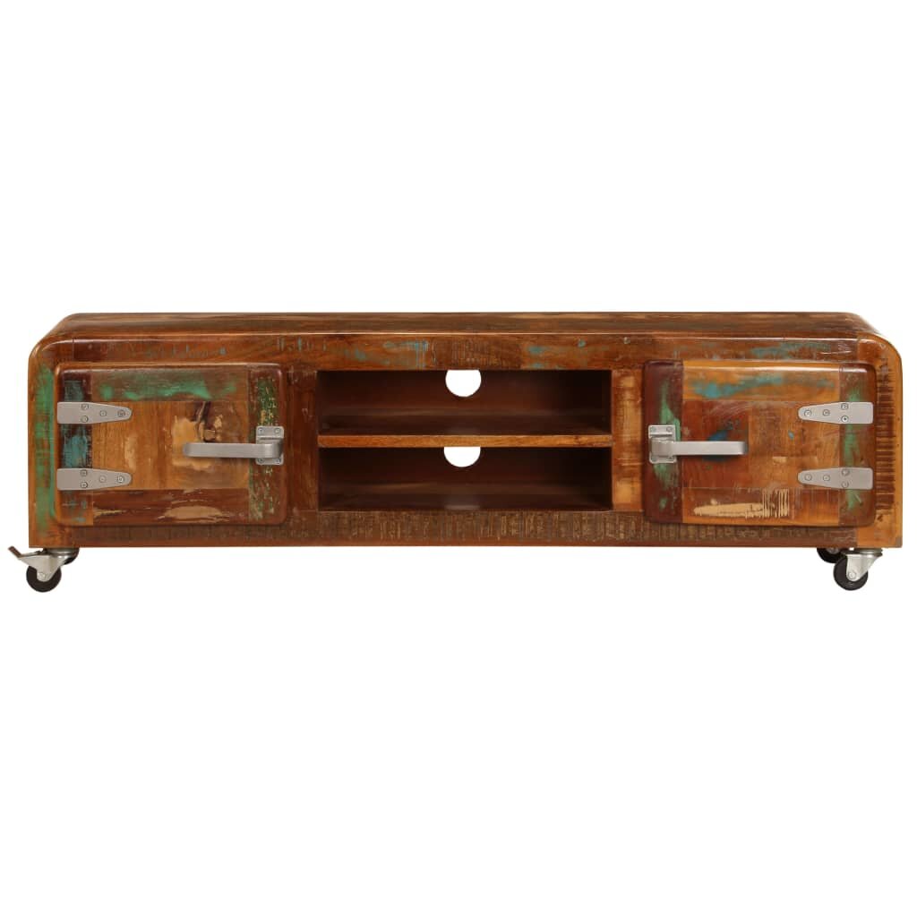Image of TV Cabinet 472"x118"x142" Solid Reclaimed Wood