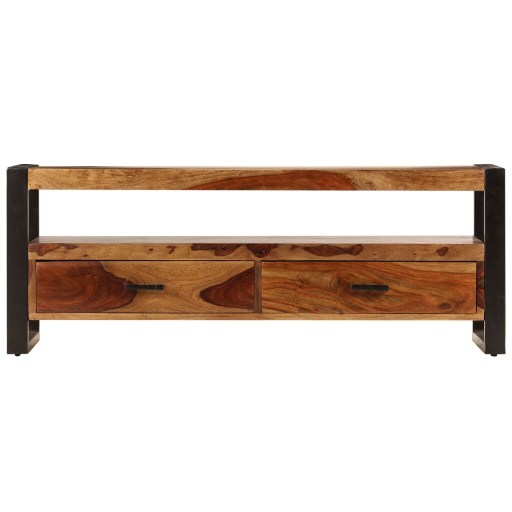 Image of TV Cabinet 472"x138"x177" Solid Sheesham Wood