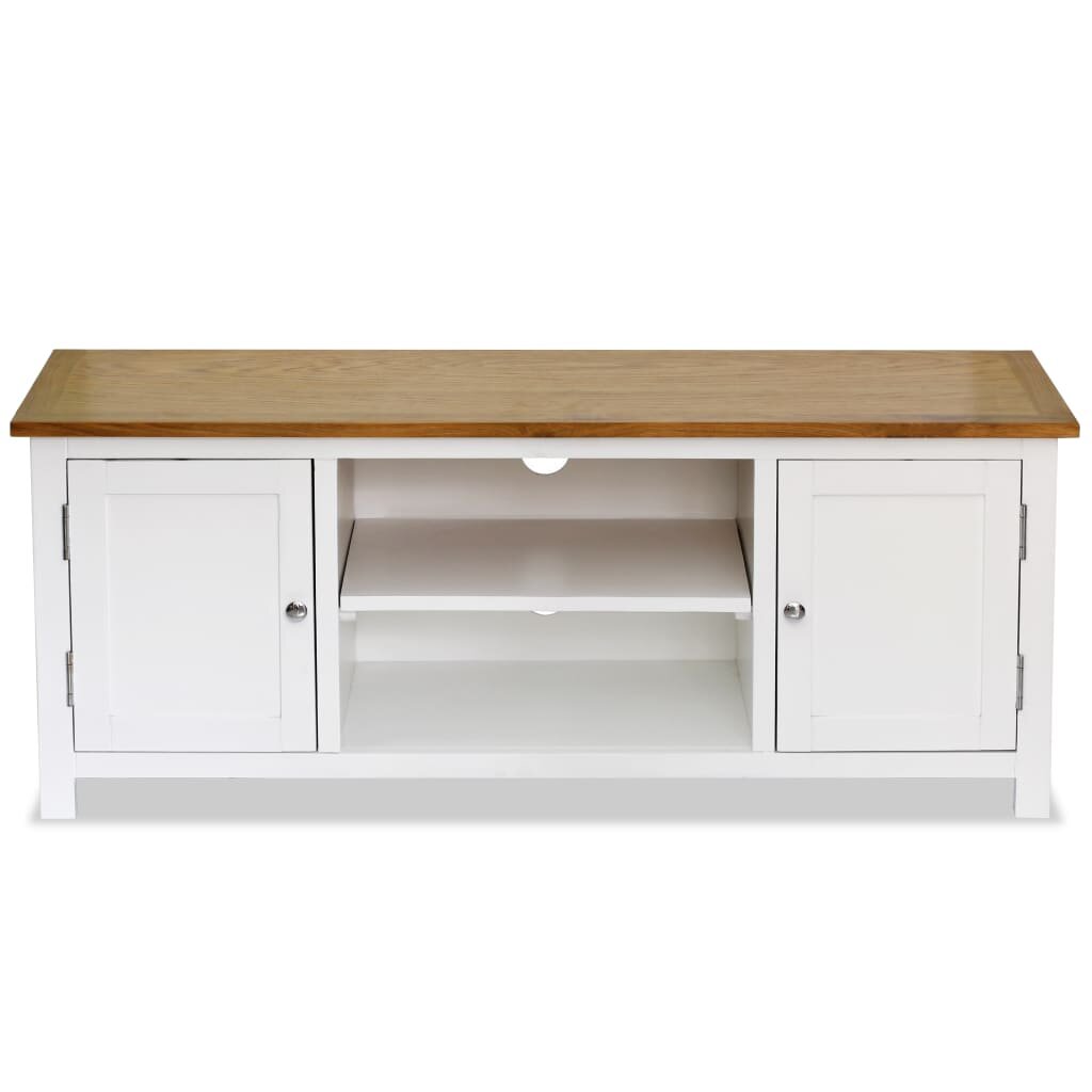Image of TV Cabinet 472"x138"x189" Solid Oak Wood