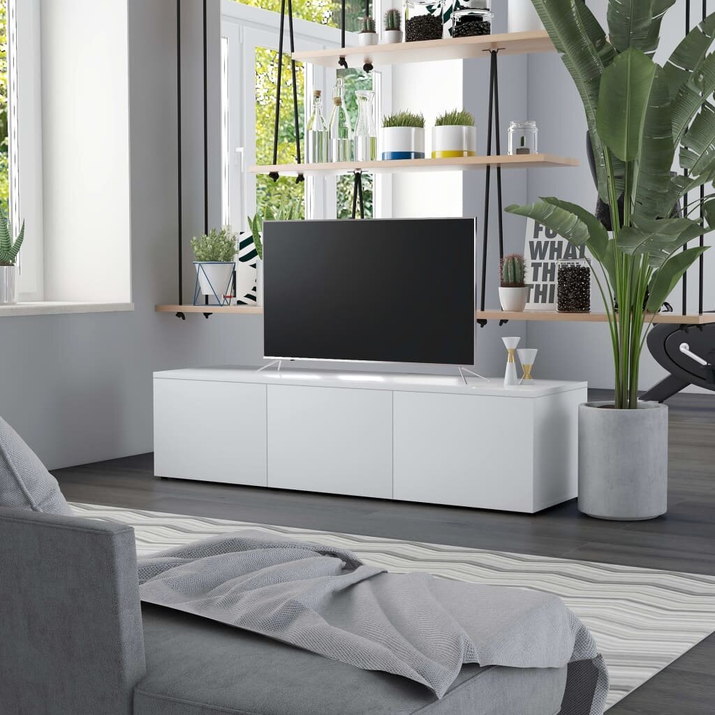 Image of TV Cabinet White 472"x134"x118" Chipboard