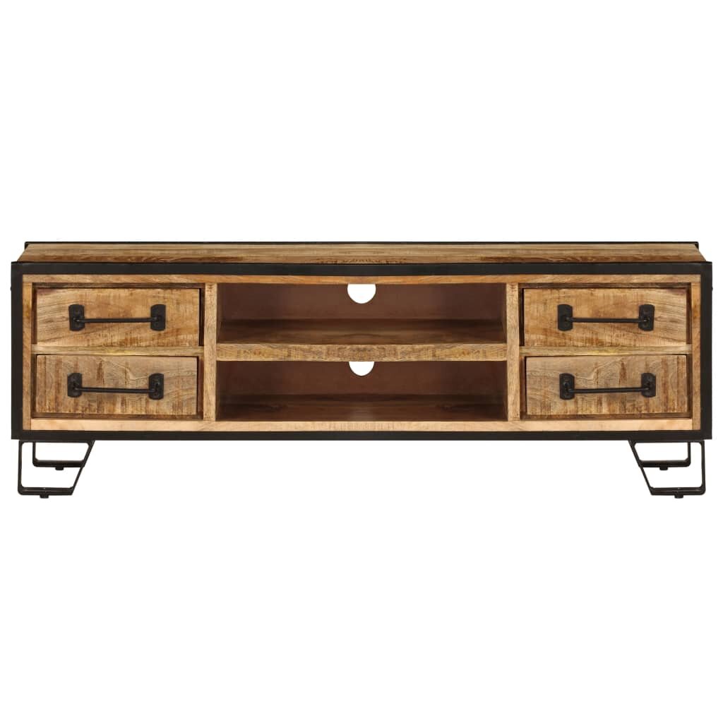 Image of TV Cabinet with Drawers 472"x118"x157" Solid Mango Wood