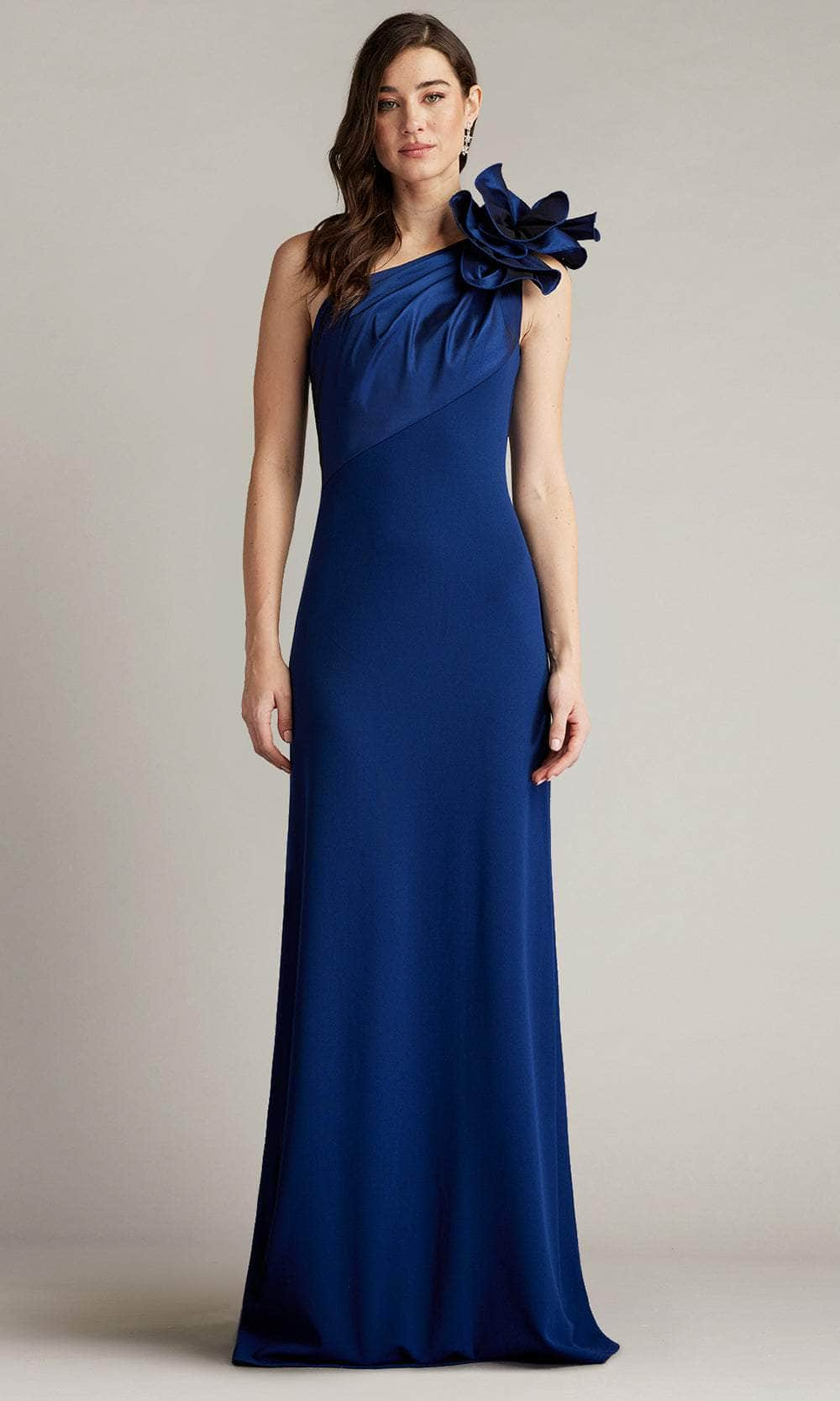 Image of Tadashi Shoji BOS23478L - One Shoulder Sheath Long Gown