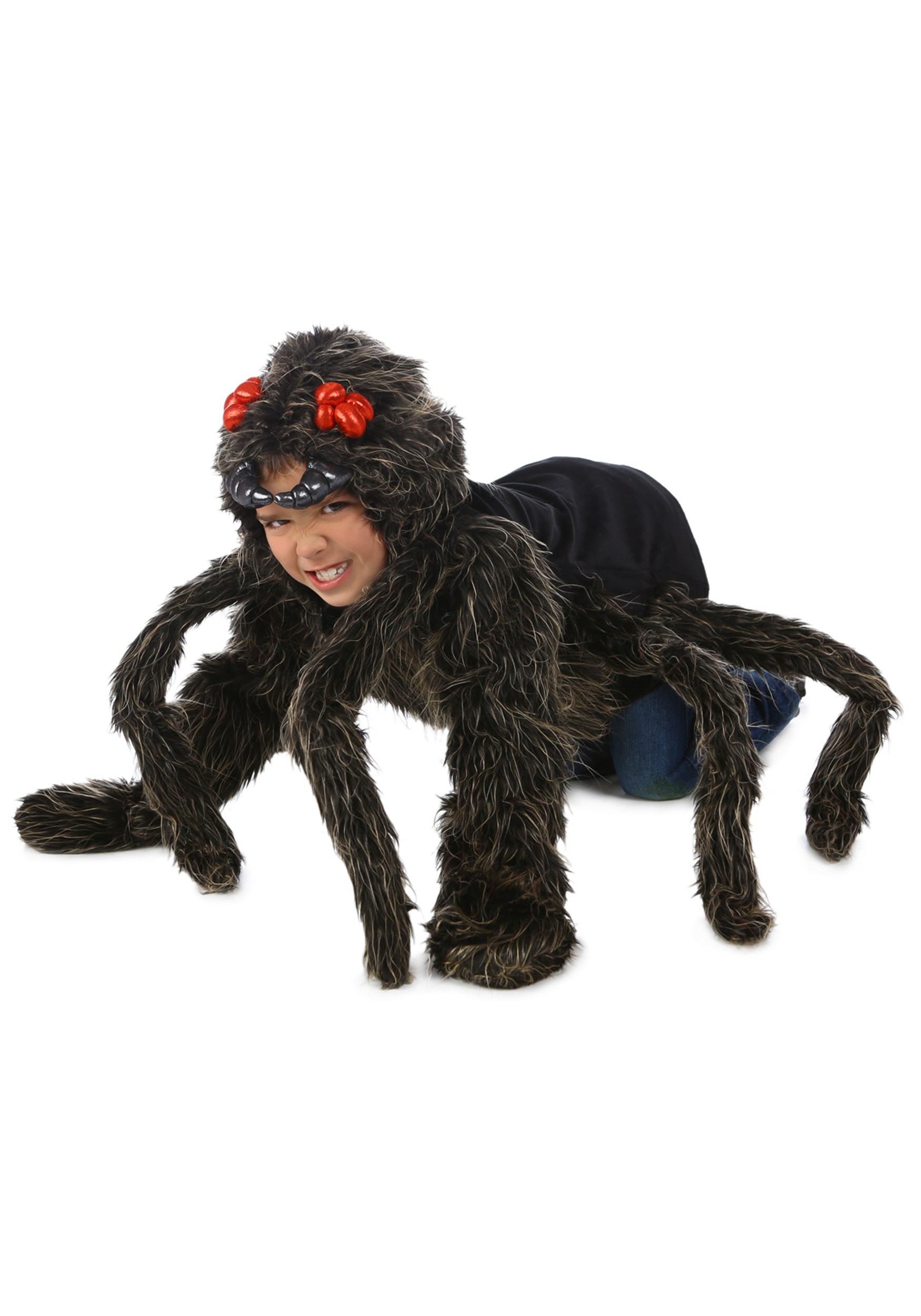 Image of Tarantula Hoodie Costume for Kids ID PR4356CH-L/XL