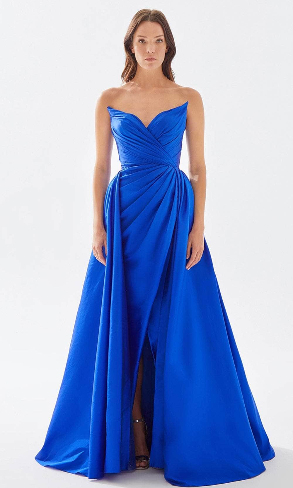 Image of Tarik Ediz 52126 - Strapless Deep Sweetheart Exquisite Gown