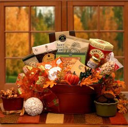 Image of Tastes of Fall Gourmet Gift Basket