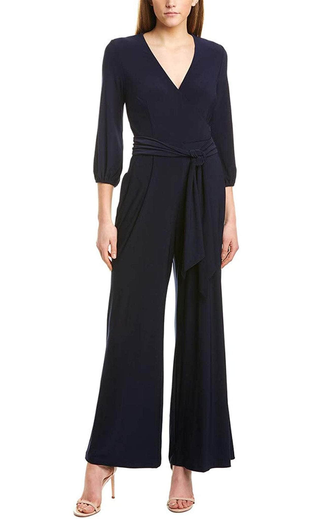 Image of Taylor 1863M - Long Sleeve Jersey Pantsuit