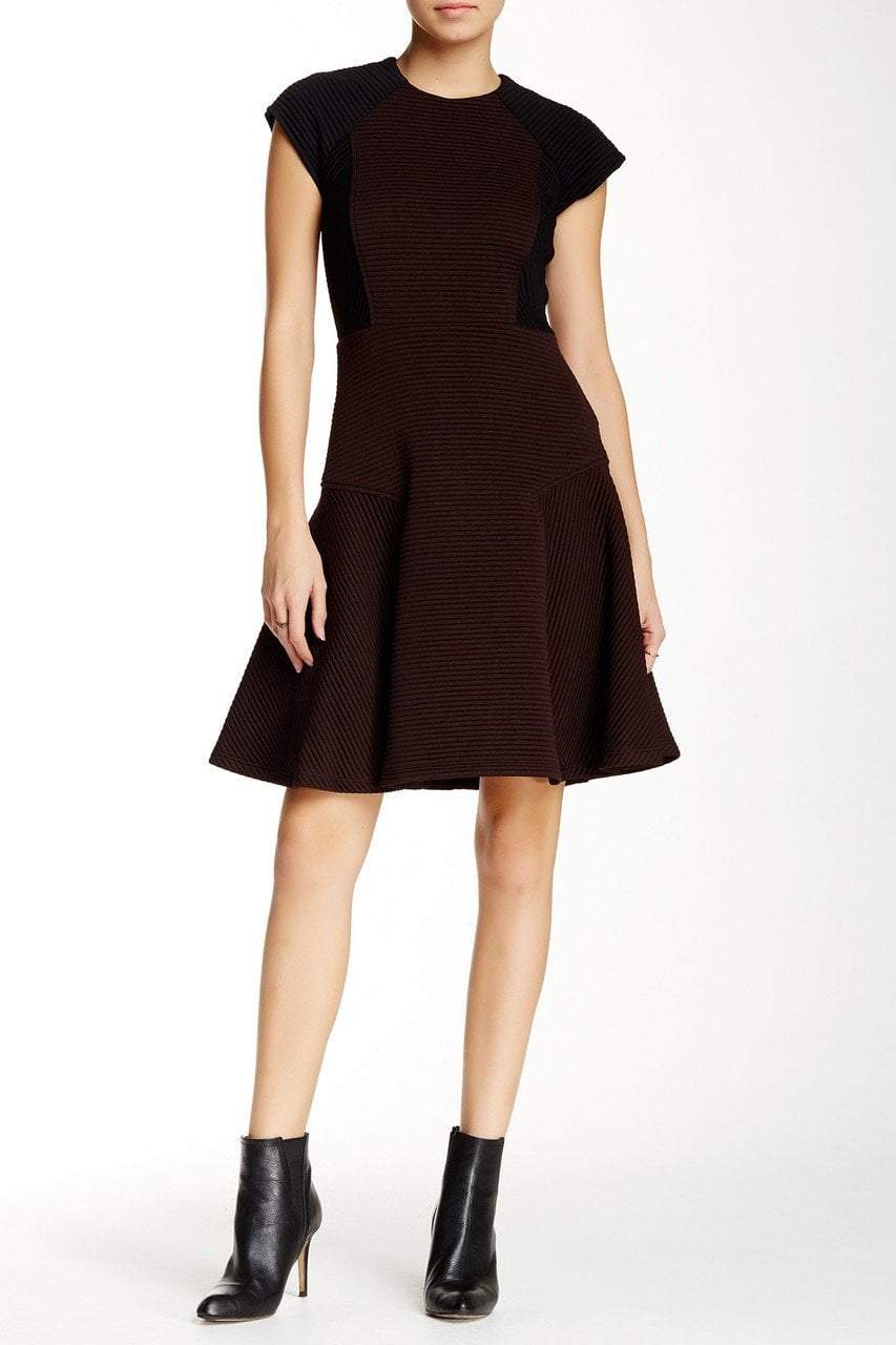 Image of Taylor - Color Block Ribbed Dress 5808M