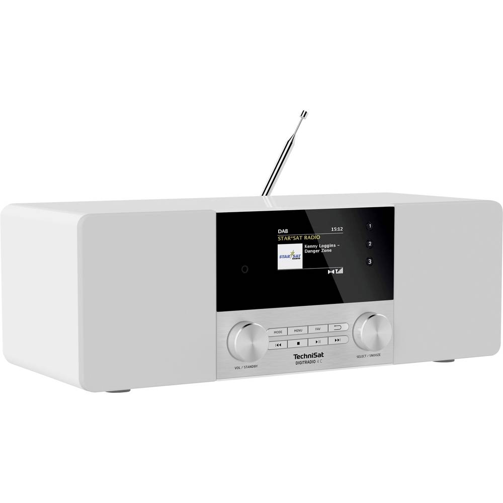 Image of TechniSat DIGITRADIO 4 C Desk radio DAB+ FM DAB Bluetooth White