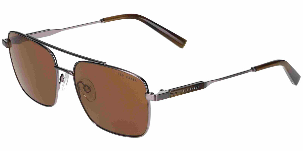 Image of Ted Baker TB1720 910 56 Lunettes De Soleil Homme Argentées FR