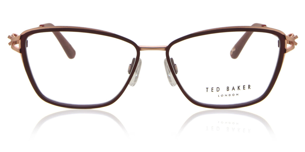 Image of Ted Baker TB2245 Tula 244 Óculos de Grau Vinho Feminino BRLPT