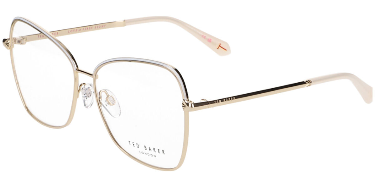 Image of Ted Baker TB2298 405 Óculos de Grau Dourados Feminino PRT