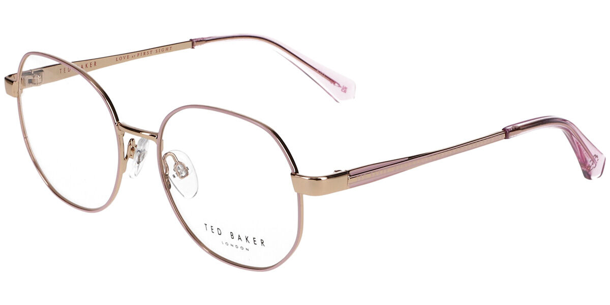 Image of Ted Baker TB2329 402 51 Złote Damskie Okulary Korekcyjne PL