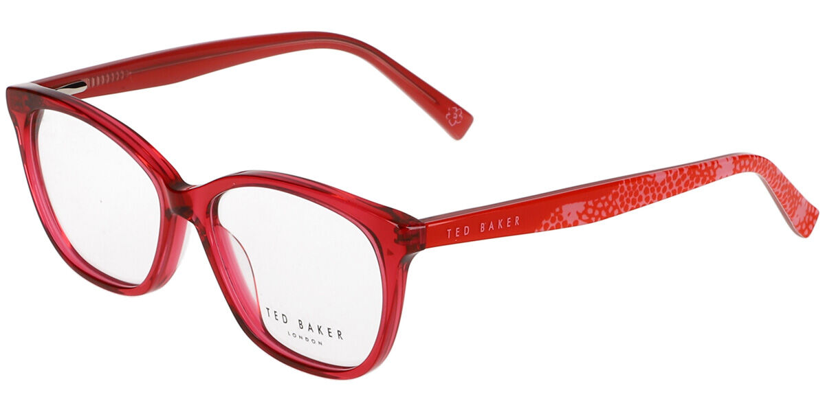 Image of Ted Baker TBB994 203 51 Czerwone Damskie Okulary Korekcyjne PL