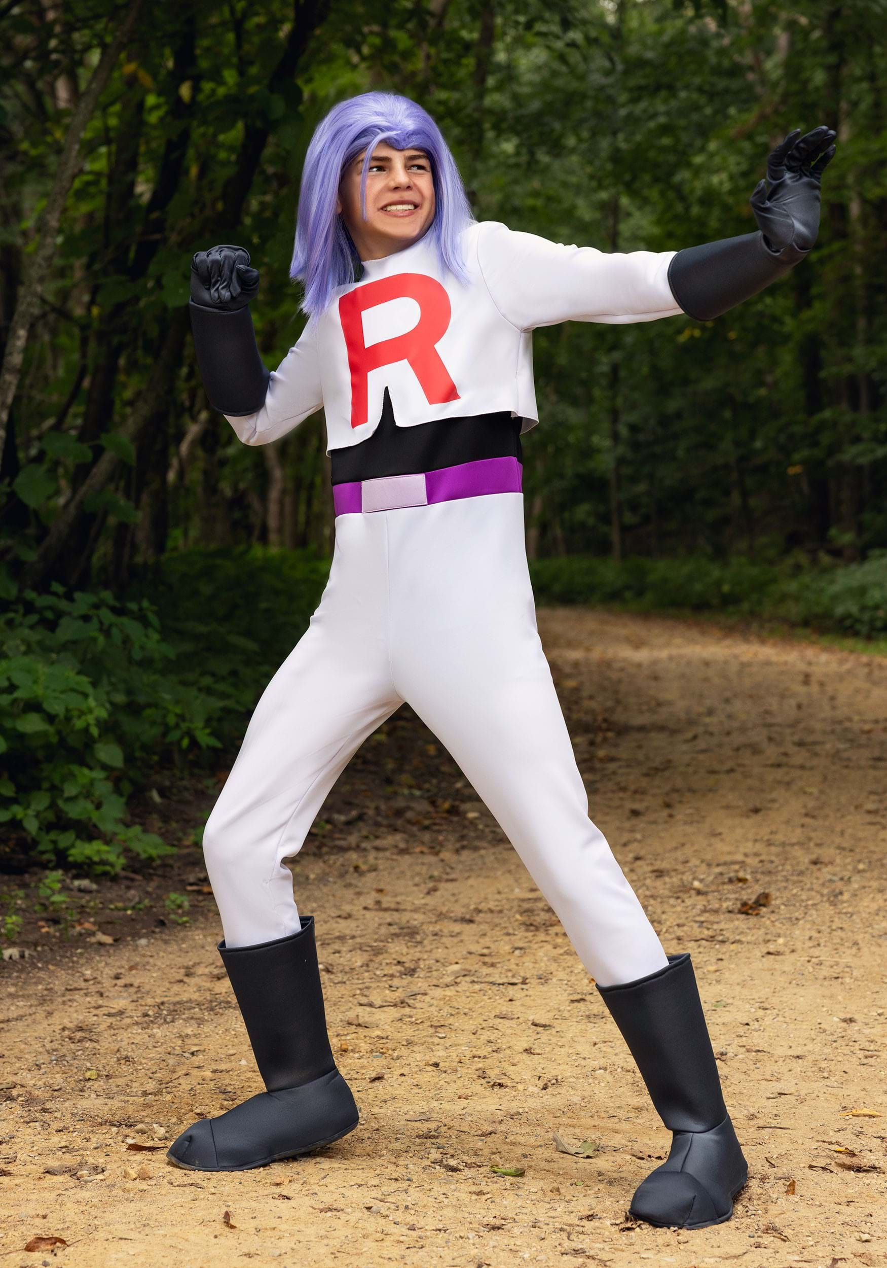 Image of Teen Deluxe Team Rocket James Costume | Pokemon Costumes ID DI157839TN-TN