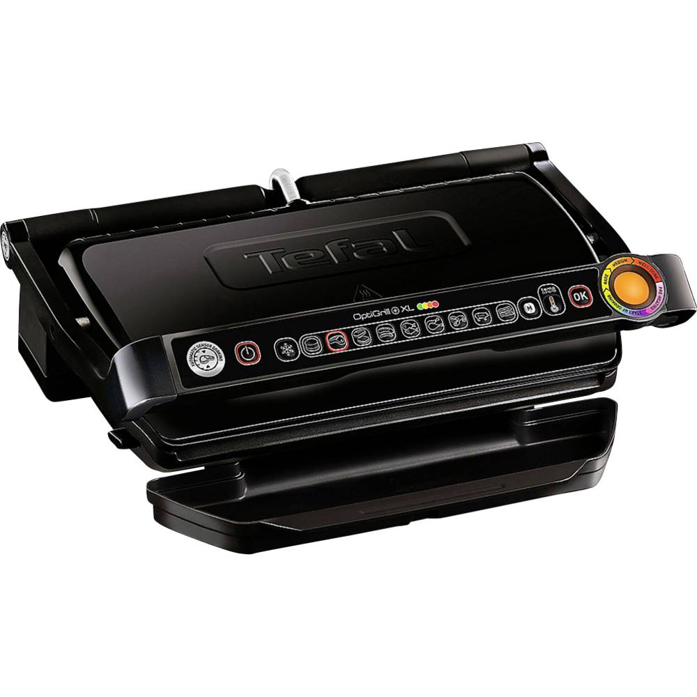 Image of Tefal schwarz Electric Table Grill press Grill function Black Silver