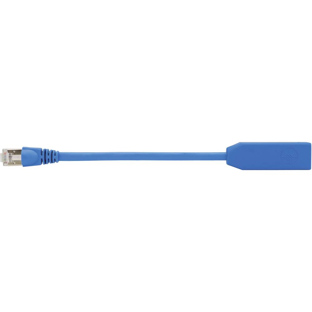 Image of TelegÃ¤rtner RJ45 Networks Adapter [1x RJ45 plug - 1x RJ45 socket] 2000 cm Blue
