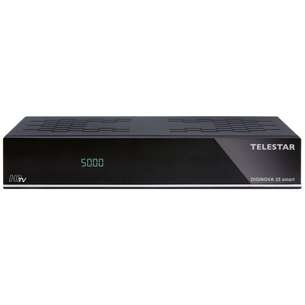 Image of Telestar DIGINOVA 25 smart DVB-S & DVB-C receiver combo Recording function Ethernet port Single cable distribution